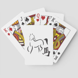 Jeu De Cartes Drawing de Horse