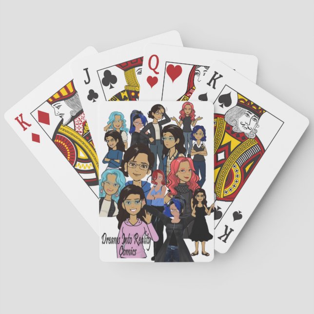 Jeu De Cartes DreamsIntyoRealityComics Ashlyn Tempest Couverture (dos)