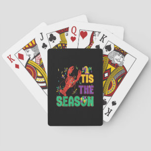 Jeu De Cartes Drôle C'Est La Saison Mardi Gras Crawfish