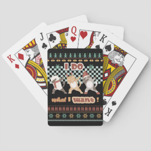 Jeu De Cartes Drôle Chat - Je fais ce que je veux
