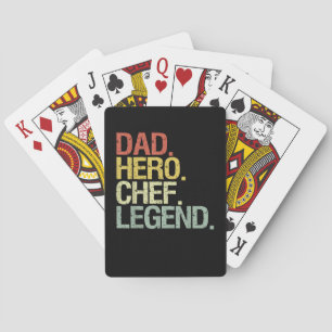 Jeu De Cartes Drôle chef légende papa