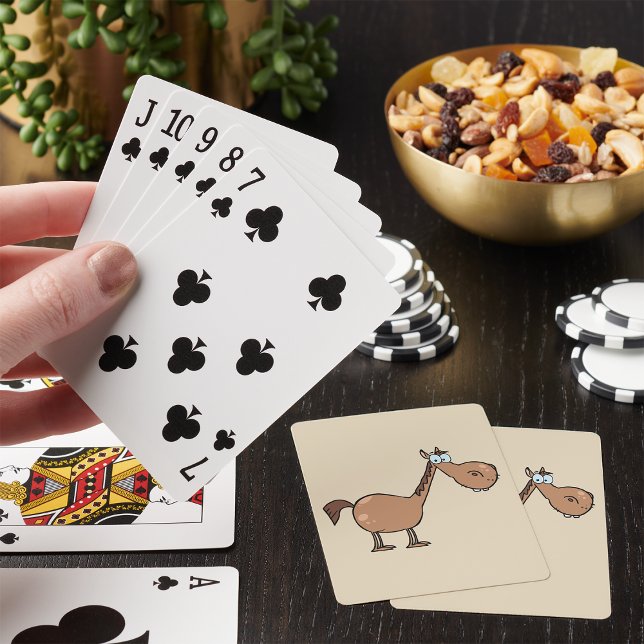 Jeu De Cartes Drôle Cheval Derpy Bête Étalon Brun (Créateur téléchargé)