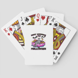 Jeu De Cartes Drôle de squelette qui attend juste Halloween et q
