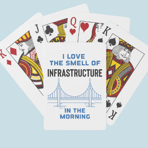 Jeu De Cartes Drôle Ingénieur en génie civil des ponts