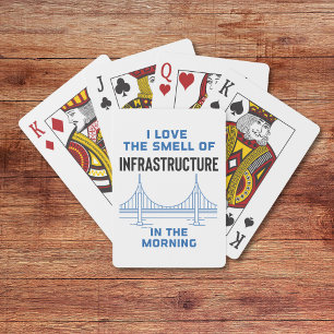 Jeu De Cartes Drôle Ingénieur en génie civil des ponts