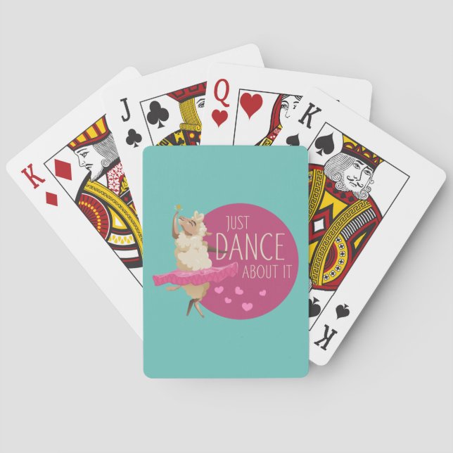 Jeu De Cartes Drôle Message - Juste Danse À Propos 1 (dos)