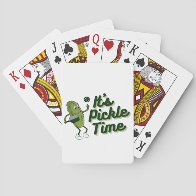 Jeu De Cartes Drôle Pickleball (dos)