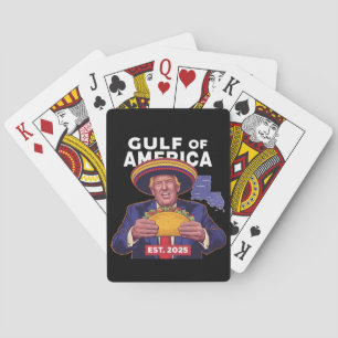 Jeu De Cartes Drôle Trump Golfe De Nous Amérique 2025 Trump