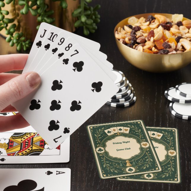 Jeu de Cartes du Club du Vendredi Soir (In Situ)
