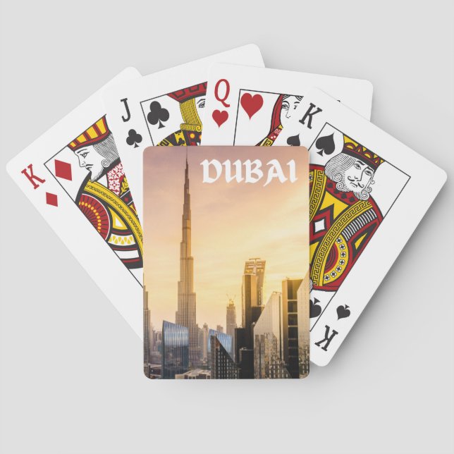 Jeu De Cartes Dubaï (dos)
