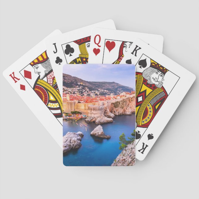 Jeu De Cartes Dubrovnik Croatie (dos)