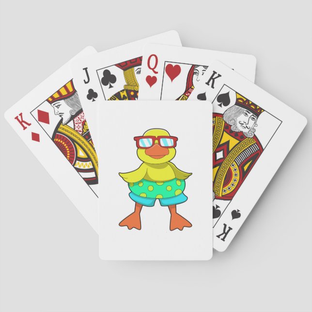 Jeu De Cartes Duck with Swim ring & Sung (dos)