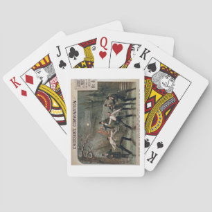 Jeu De Cartes 'Duel in the Snow', affiche de 'The Banker's Daugh