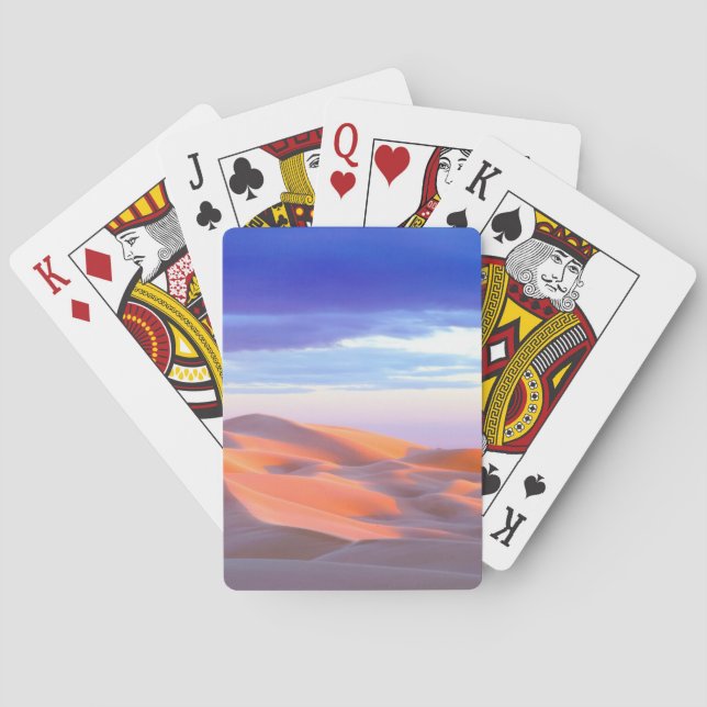 Jeu De Cartes Dunes de Glamis au coucher du soleil (dos)