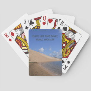 Jeu De Cartes Dunes de sable du lac Silver, Mears, Michigan