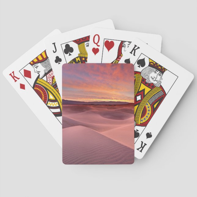 Jeu De Cartes Dunes de sable rose, Death Valley, CA (dos)