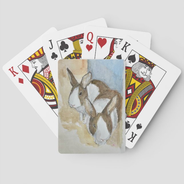 Jeu De Cartes Dutch Bunnies Playing Cards (dos)