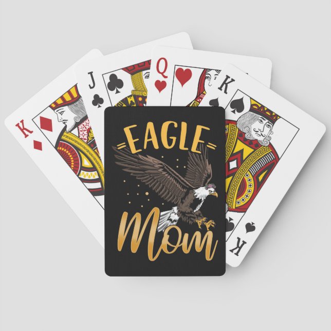 Jeu De Cartes Eagle Maman (dos)