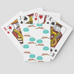Jeu De Cartes easter bunny and egon white