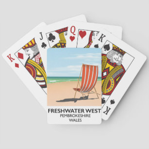 Jeu De Cartes Eau douce Ouest Pembrokeshire Pays de Galles