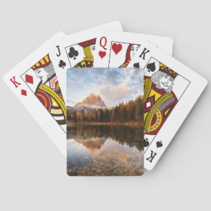Jeu De Cartes Eau   Tre Cime Di Lavaredo Italie