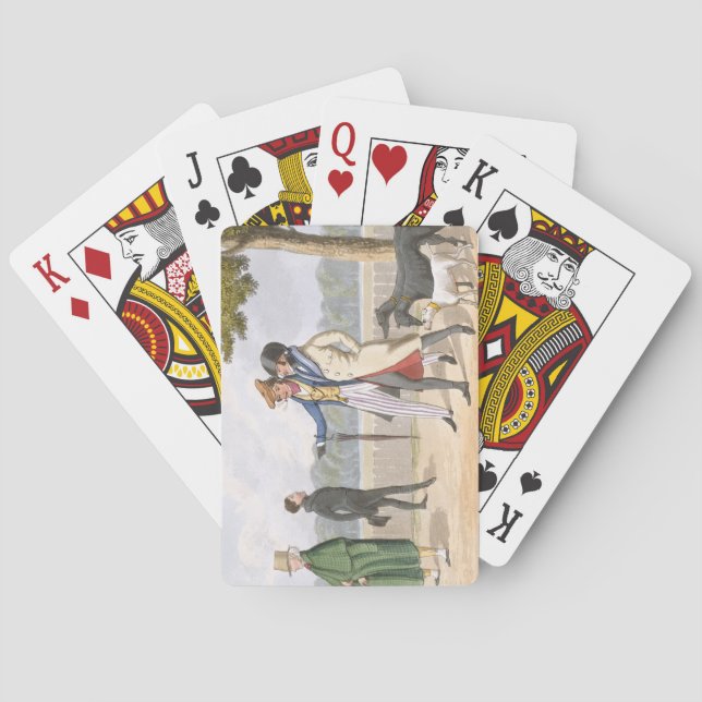 Jeu De Cartes Eccentricity, plate 11 from 'The Necessary Qualifi (dos)