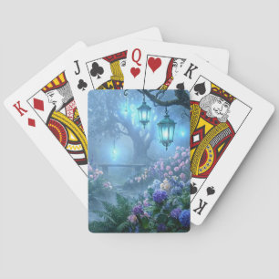 Jeu De Cartes Échos brumeux du jardin de la brume bleue (1)