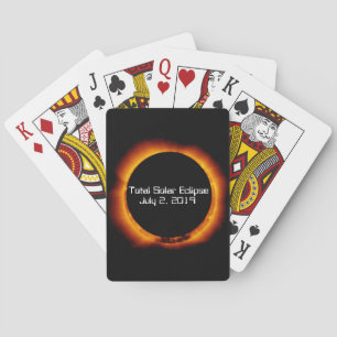 Jeu De Cartes Éclipse solaire totale 2019
