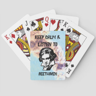 Jeu De Cartes Écouter Les Cartes De Jeu Classiques Beethoven