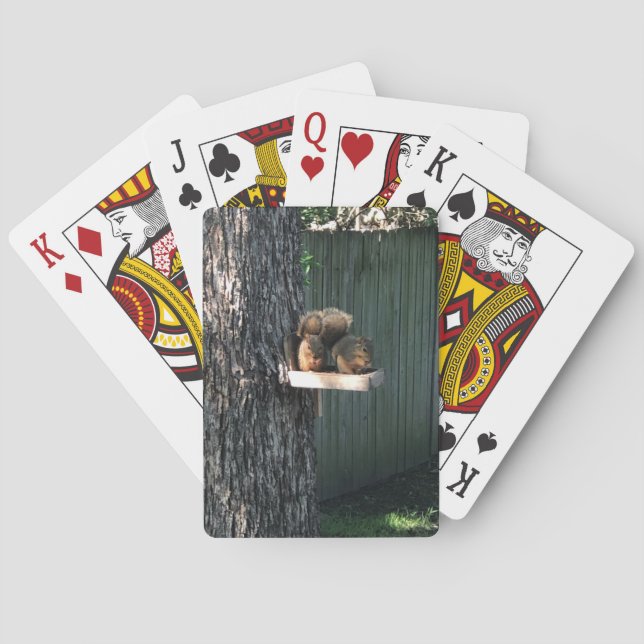 Jeu De Cartes Écureuil (dos)