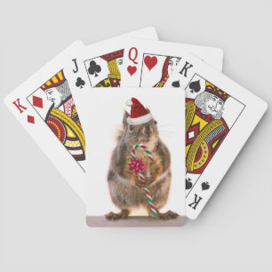 Jeu De Cartes Écureuil de Noël avec Sucre de canne
