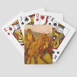 Jeu De Cartes Edgar Degas avant la course