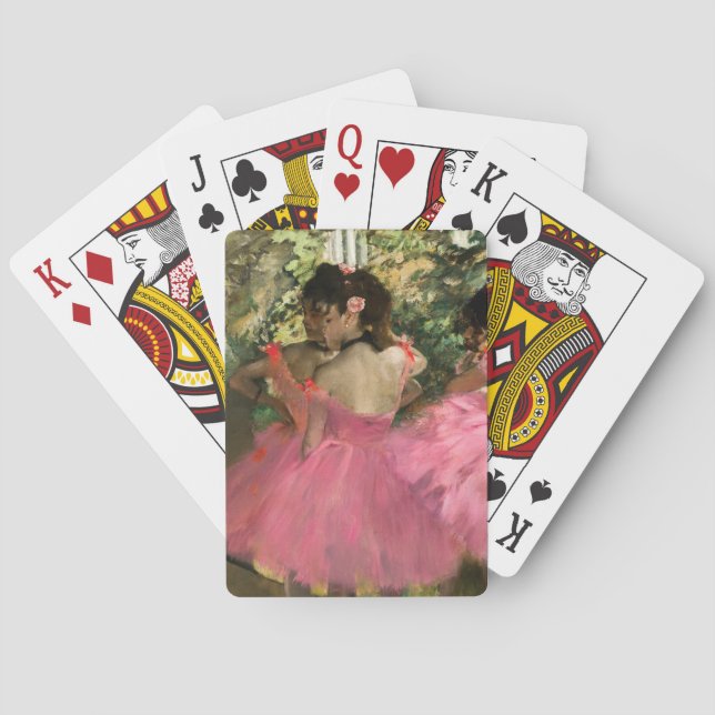Jeu De Cartes Edgar Degas - Danseurs en rose (dos)