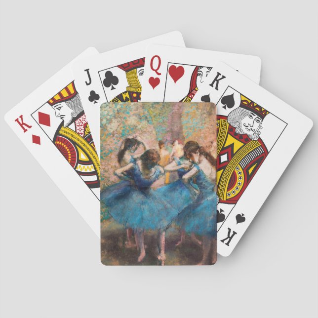 Jeu De Cartes Edgar Degas - Danseuses en bleu (dos)