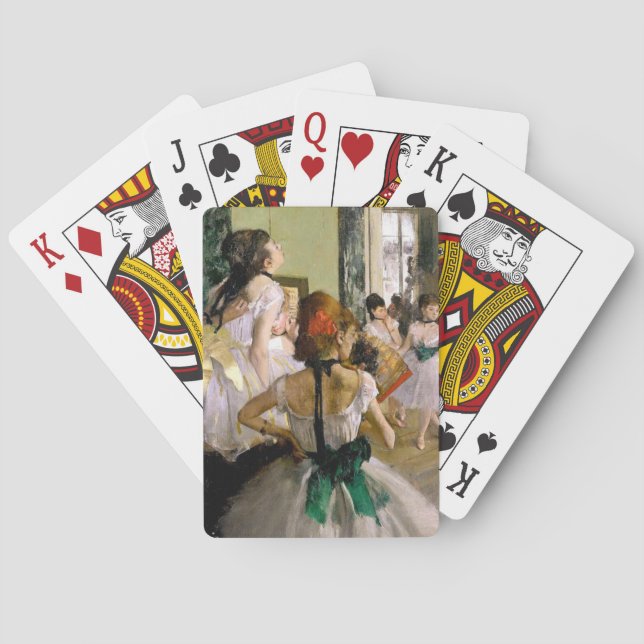 Jeu De Cartes Edgar Degas La Classe Danse (dos)