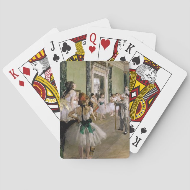 Jeu De Cartes Edgar Degas - La Classe de danse (dos)