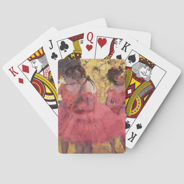 Jeu De Cartes Edgar Degas Les Danseurs Roses (dos)