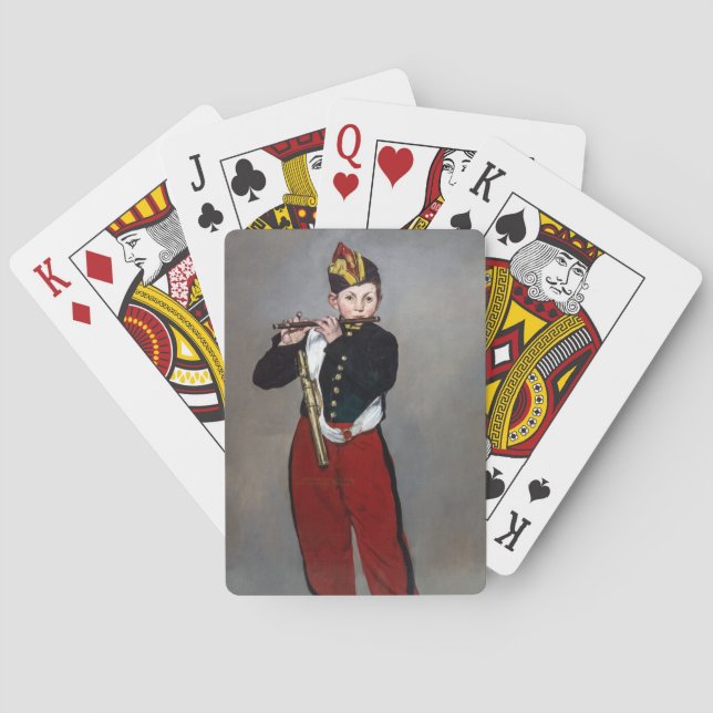 Jeu De Cartes Edouard Manet - Le Joueur de fifre / Jeune flûtist (dos)