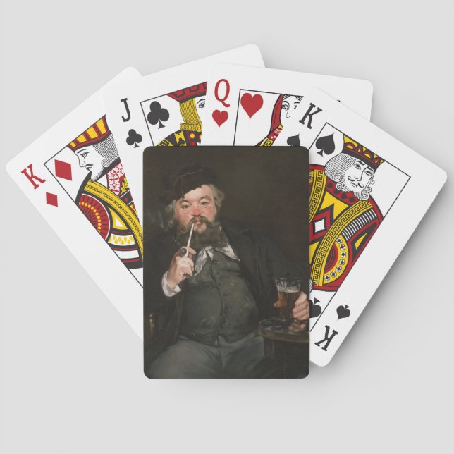 Jeu De Cartes Edouard Manet - Un bon bock (dos)