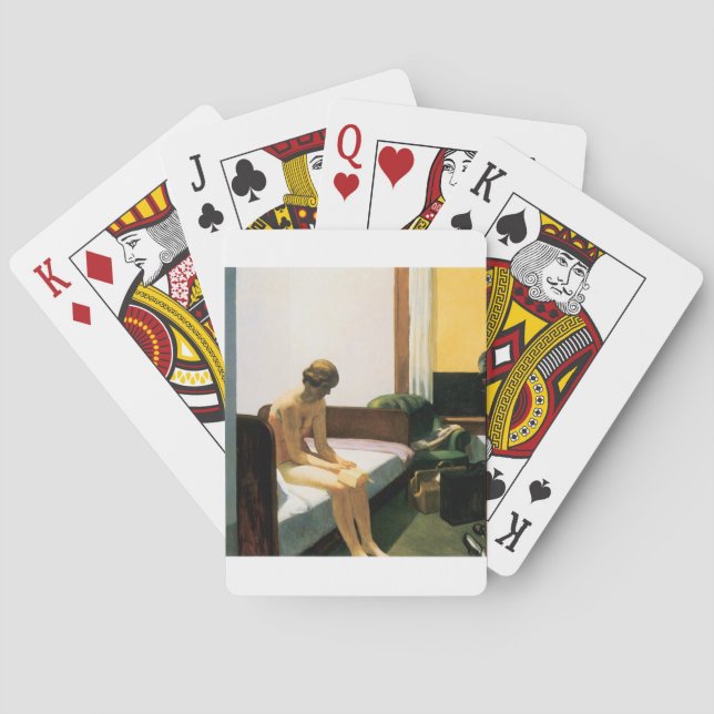 Jeu De Cartes Edward Hopper Hotel Room (dos)