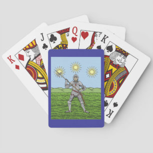 Jeu De Cartes Edward IV dans l'armure de plaque
