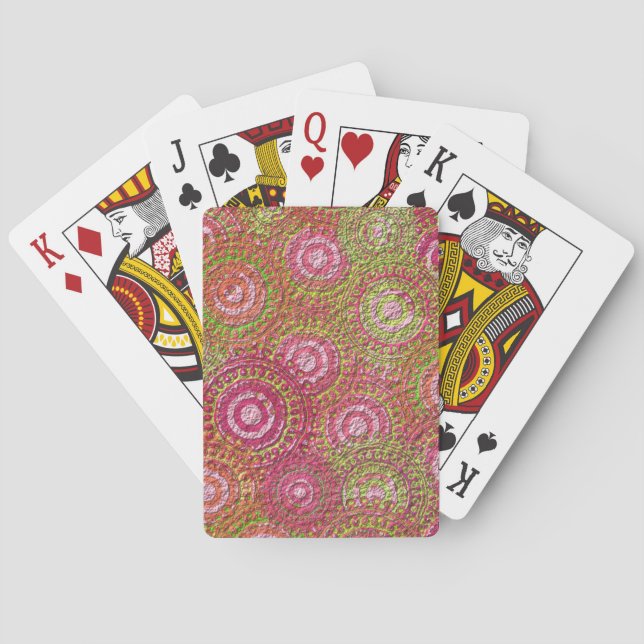 Jeu De Cartes Effet papier numérique (dos)