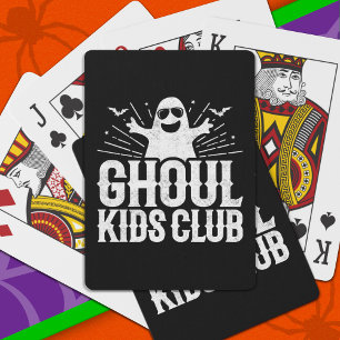 Jeu De Cartes Éffrayant Ghost Ghoul Kids Club Funny Halloween