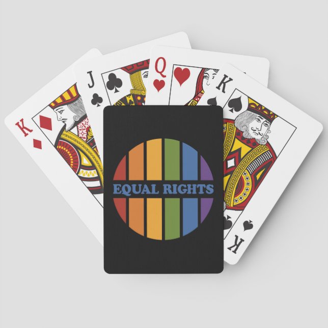 Jeu De Cartes Égalité des droits de lecture (dos)