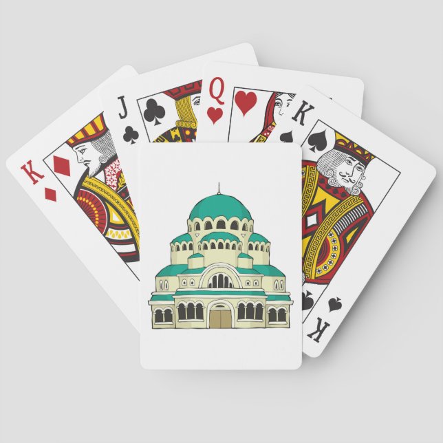 Jeu De Cartes Église byzantine (dos)