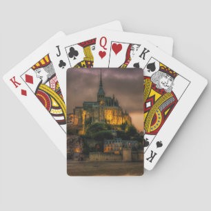 Jeu De Cartes Église Normandie d'île de St Michel de Mont