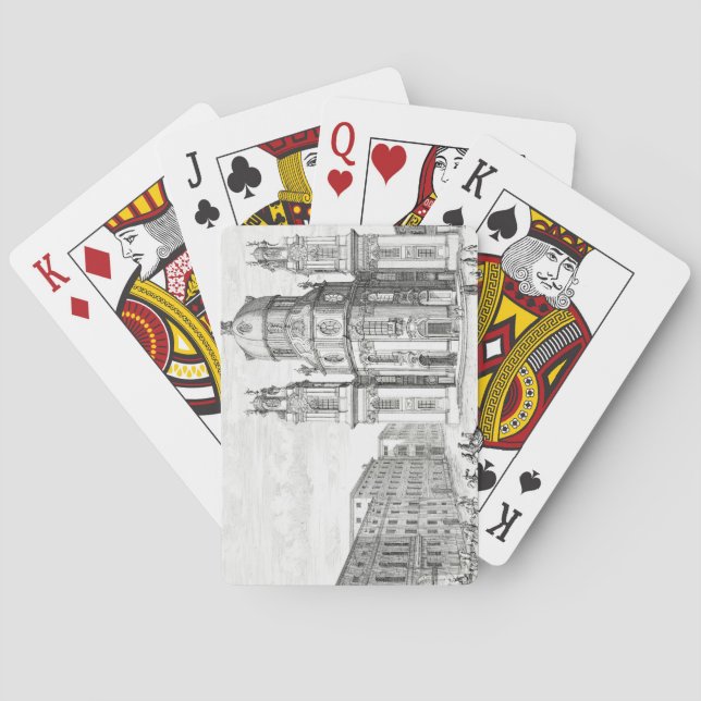 Jeu De Cartes Église Notre-Dame, Salzbourg, Autriche, de 'Ent (dos)