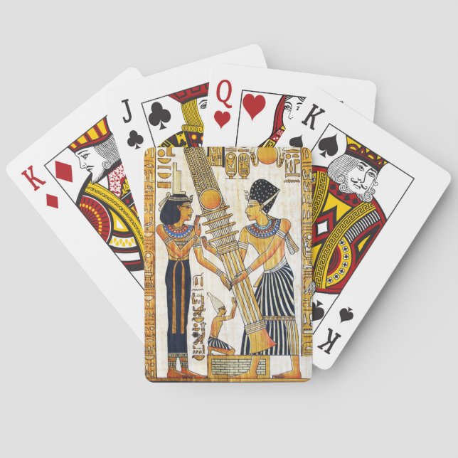 Jeu De Cartes Égypte ancienne 1 (dos)
