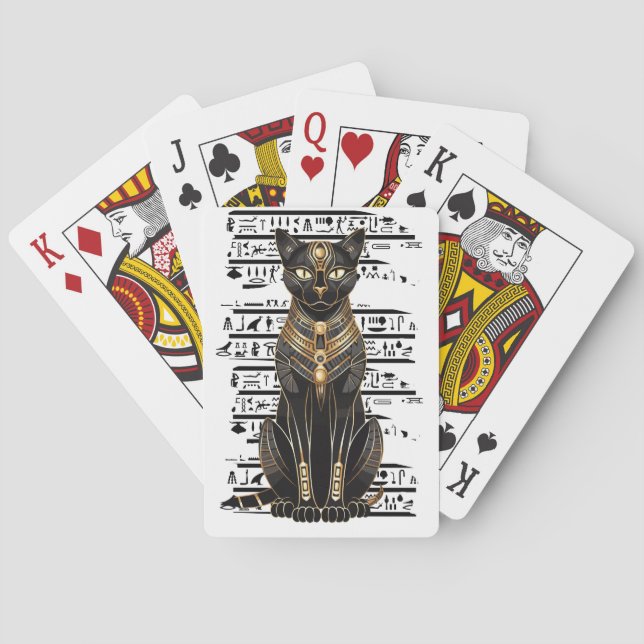 Jeu De Cartes Egyptian Mystique Playing Cards (dos)