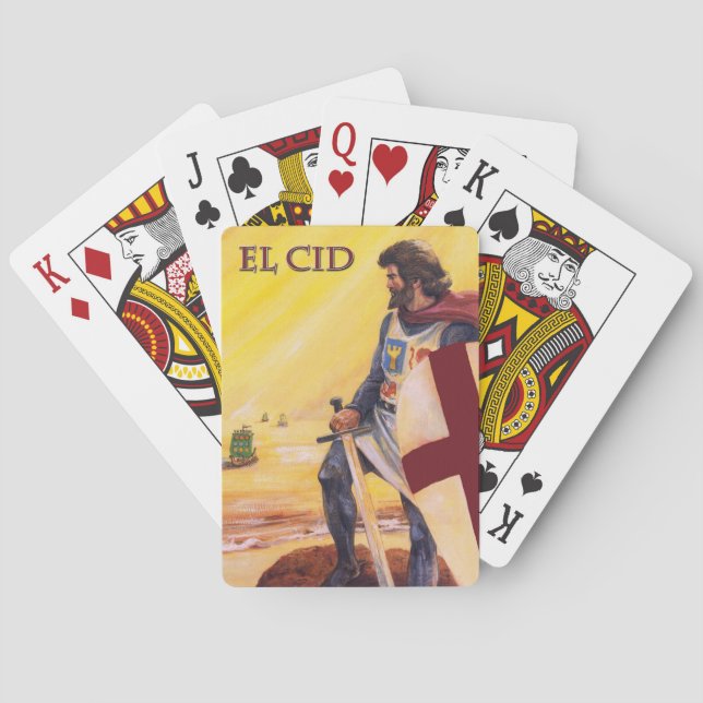 Jeu De Cartes El Cid jouer aux cartes (dos)